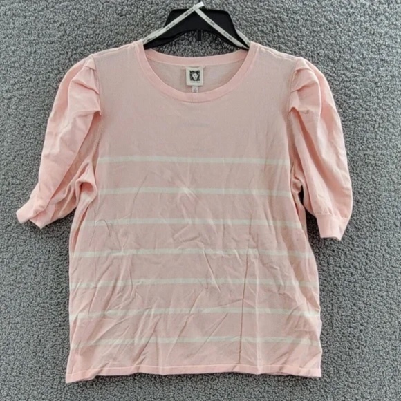 NWT Anne Klein Cherry Blossom Sweater Top women size 2X - Picture 2 of 4